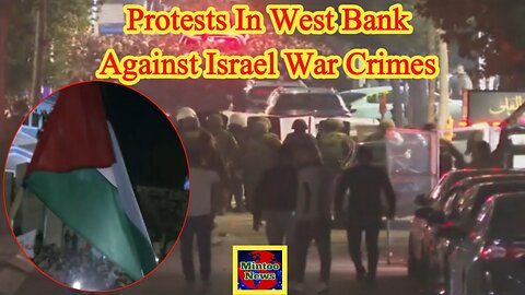Protests in West Bank against Israel's war crimes after Gaza hospital attack