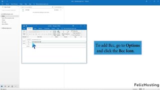 How to Send Email Using Outlook 2019 FelizHosting