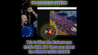 This is What the Mainstream Media WON'T Show you about the MILLION MAGA MARCH! Part 1