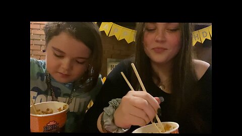 Trying Cup Noodles Stir Fry General Tso’s with my mom | Needs more spice🥵🌶️| TheDragon2015