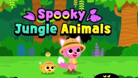 Top Song For Kids 🎶- Spooky Jungle Animals-🎵