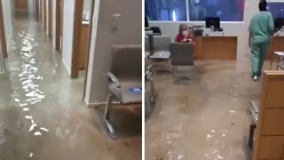 Devastating footage shows flooding in Porto Alegre hospital