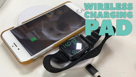 Qi Wireless Charging Pad for Apple Watch and iPhone by iUCare Review