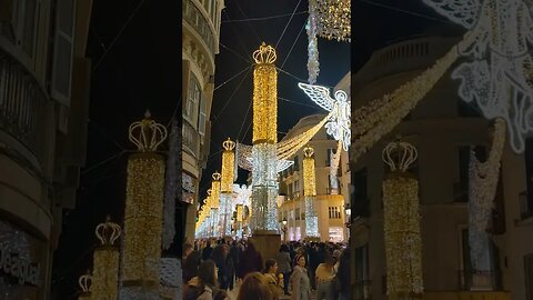 Christmas Lights on Larios - Malaga, Spain