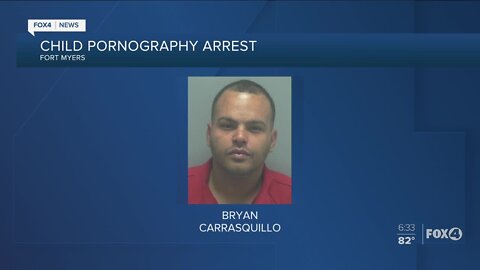 Fort Myers man facing child pornography charges