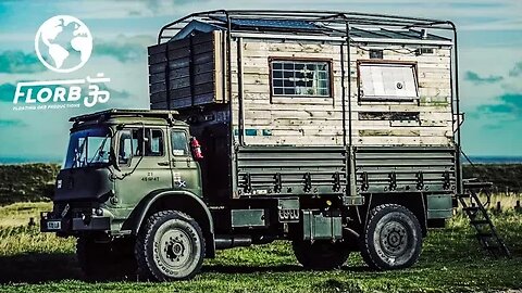 #VANLIFE? Check out this Military Truck Conversion Overlander