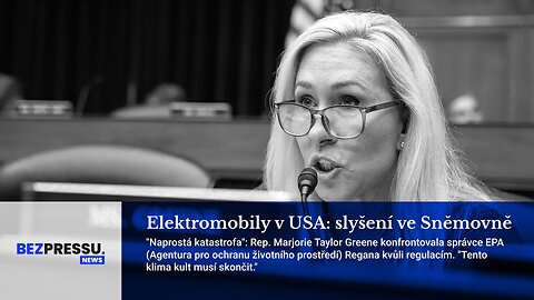 Elektromobily v USA: slyšení ve Sněmovně 10/7/24