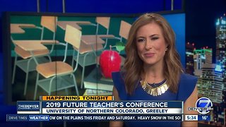 Future teacher's conference at UNC in Greeley