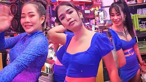Blue Outfit Birthday! Pattaya Nightlife 2023