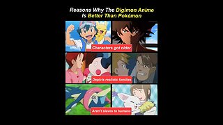 Digimon better? | #pokemon | #digimon