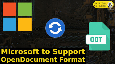 Microsoft to Support OpenDocument Format