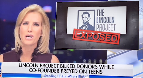 Lincoln Project Bilked Donors While CoFounder Preyed On TEENS!