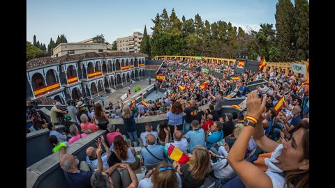 Marbella| VOX dice 'presente' en un acto del 19J Andalucía con Giorgia Meloni, Abascal y Olona