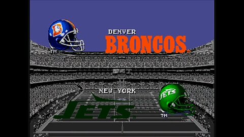 Broncos at Jets AFC Divisional Playoff Tecmo nes- game night with Retro