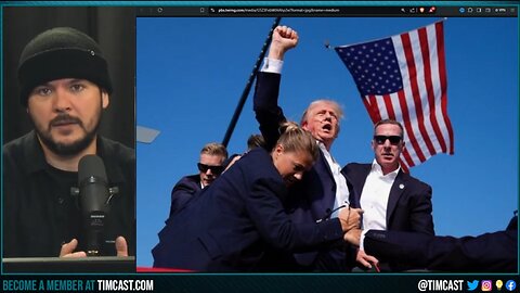 Donald Trump Narrowly Survives Assassination, Conspiracies LEFT & RIGHT Erupt Online | TimcastNews