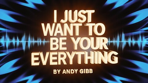 I Just Want To Be Your Everything by Andy Gibb (AI Cover)