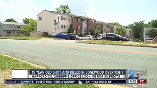 15 year old shot and killed in Edgewood overnight
