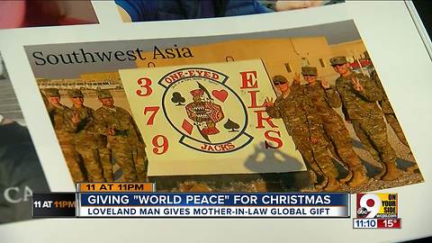 Mother-in-law gets Christmas gift she always wanted: World peace