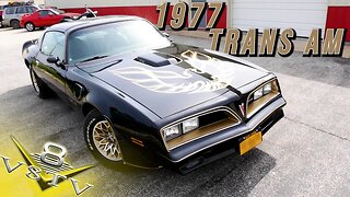 1977 Pontiac Trans Am SE at V8 Speed and Resto Shop V8TV