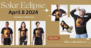 Solar Eclipse April 8 2024 Shirt & Merch Design