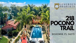 218 Pocono Trl E, Nokomis, FL 34275 | Homes for sale in Nokomis Florida