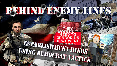 Establishment RINOS Using Democrat Tactics