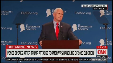 Pence: Trump Is Wrong, I Had No Right To Overturn 2020 Election