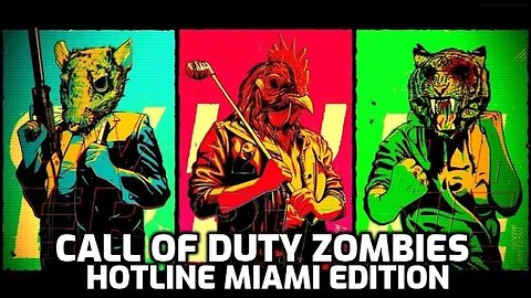 Hotline Miami Edition - Call Of Duty Zombies