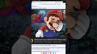 no nintendo didn't forget mario for the last time