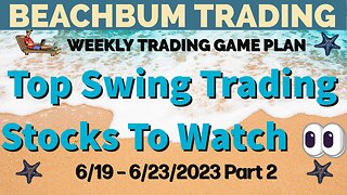 Top Swing Trading Stocks to Watch 👀 | 6/19 – 6/23/23 | USOI UROY SOXS PALL MP MJ FNGD EWV & More
