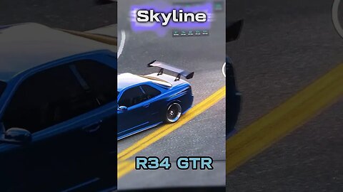 Nissan Skyline R34 GTR | Midnight Wanderer | #skyline #gtr #simracing #shorts