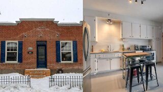 Cette adorable maison « shoebox » est à vendre à Montréal pour seulement 299 000 $