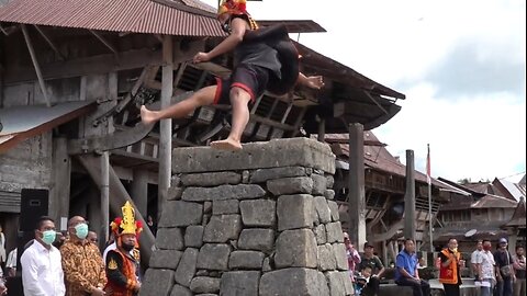 Nias Stone Jumping Tradition, Worldwide Local Wisdom