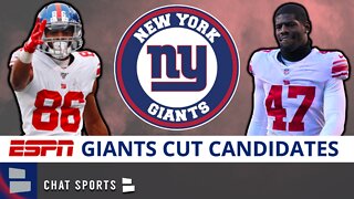 ESPN Thinks THESE 4 Players Could Be Cut From The NY Giants Roster