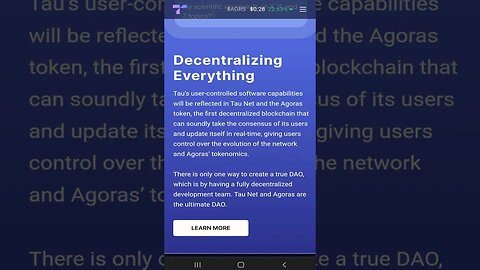 53 Decentralizing Everything💎#shorts #TauNet #decentralization