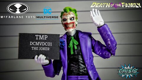 McFarlane Toys DC Multiverse Death of The Family Joker Figure Review