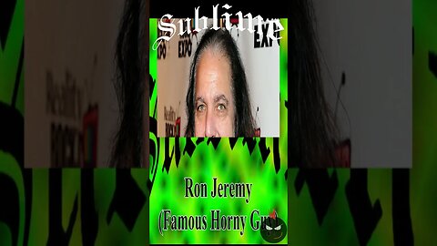 Ron Jeremy Cancelled Sublime Song Caress Me Down