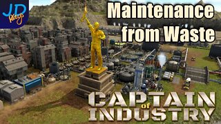 Waste into Maintenance 🚛 Ep37 🚜 Captain of Industry 👷 Lets Play, Walkthrough, Tutorial