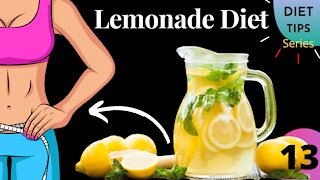 Lemonade Diet | Lemonade Diet For Weight Loss | Diet Tips Series | Video no-13 | Health Zone
