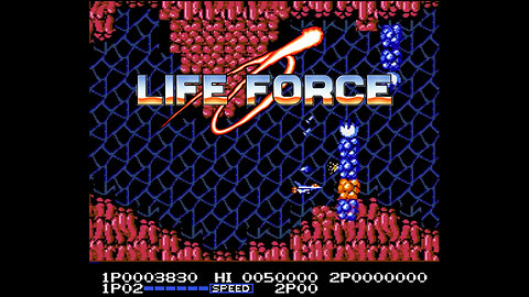 Life Force ( Nintendo / NES ) - ( FULL GAME ) - Longplay / Playthrough