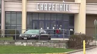 Chapel Hill Mall vaccination site in holding pattern