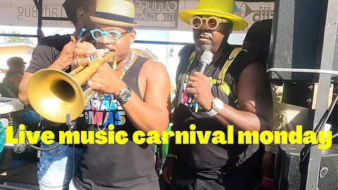 live bands carnival monday