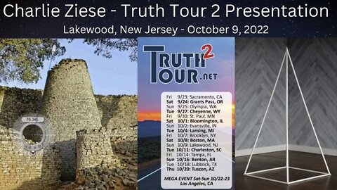 Charlie Ziese Discusses Sacred Geometry at Truth Tour 2 - Lakewood, New Jersey
