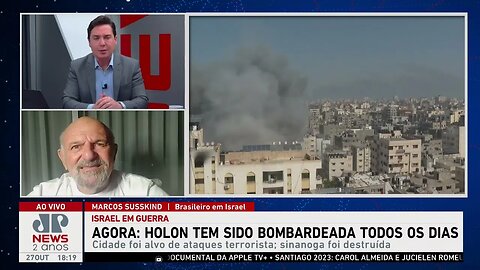 Israel afirma que terroristas se escondem embaixo de hospital; brasileiro que vive na região analisa