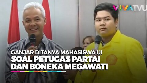 To The Point, Mahasiswa UI Cecar Ganjar Soal Boneka Partai Atau Petugas Rakyat