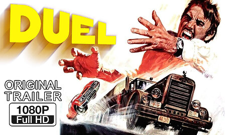 🍿 Duel - (1971) ORIGINAL TRAILER - 1080p 🍿