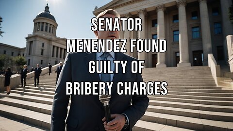 Senator Menendez Found Guilty of Bribery Charges.