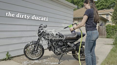 Here's the deal with my bike (while I wash it)