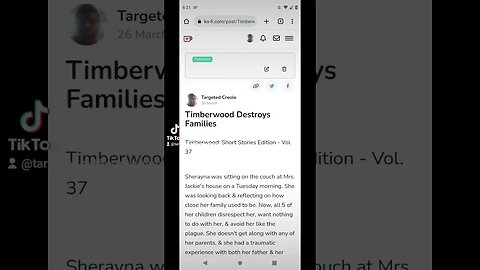 "Timberwood Destroys Families" #shortstories #fiction (READ DESCRIPTION BOX). #cults
