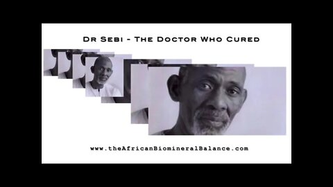 DR SEBI SPEAKS ON HONEY (THE BLACK BEE)